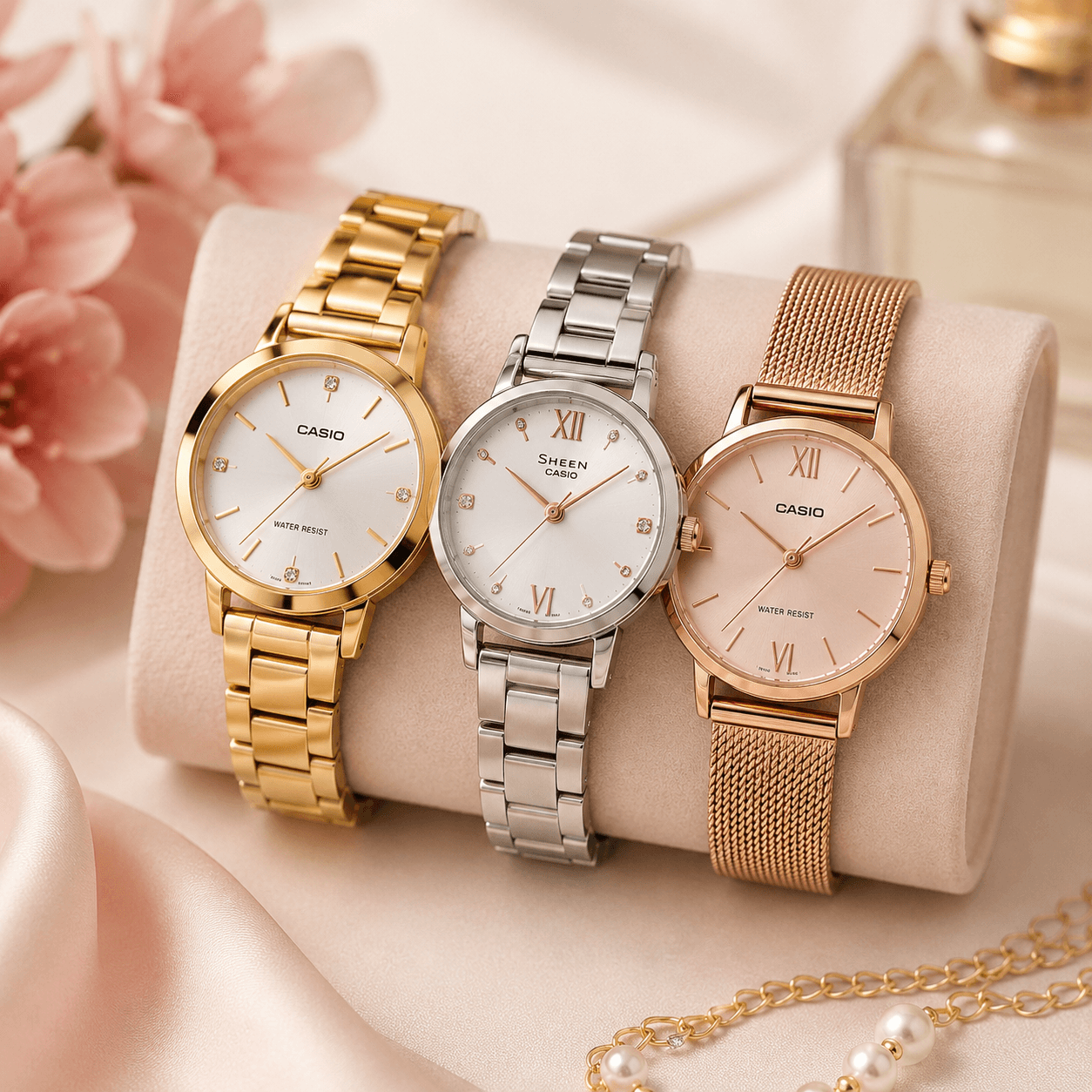 Women's Classic Analog Fashion Watch โ Stainless Steel
